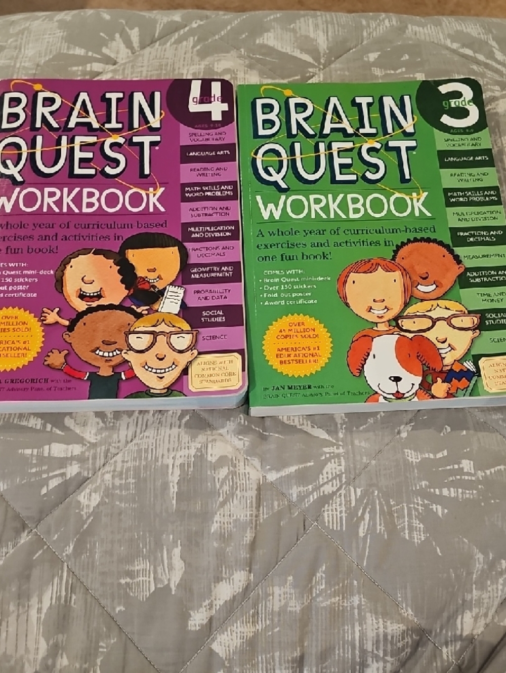 4th And 5th Brain Quest Homeschool Supplement Leadning